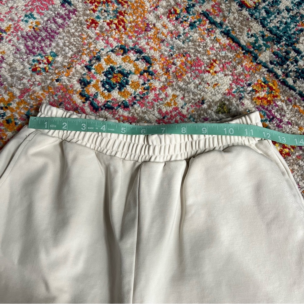 Nap Loungewear Casual Cozy Sweat Shorts Cutoff Heavy Elastic Waist‎ Comfy - Picture 12 of 13